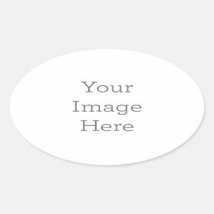 Create Your Own Oval Sticker