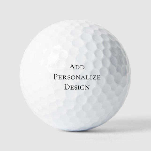 Create Your Own Personalized Custom  Golfball (Vorderseite)