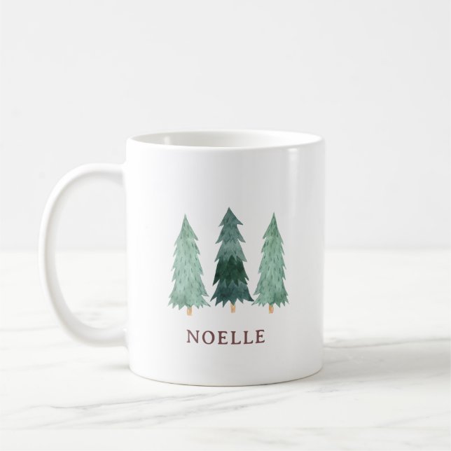 Create Your Own Personalized Name Christmas Mug (Gauche)