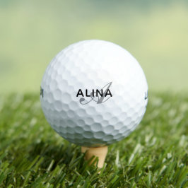 Create Your Own Personalized Name Monogram Golfball
