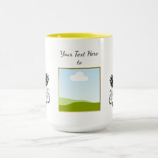 Create Your Own personalized Template Text  Tasse