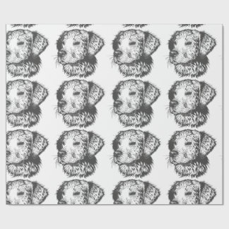 Create Your Own Pet Dog Customized Geschenkpapier