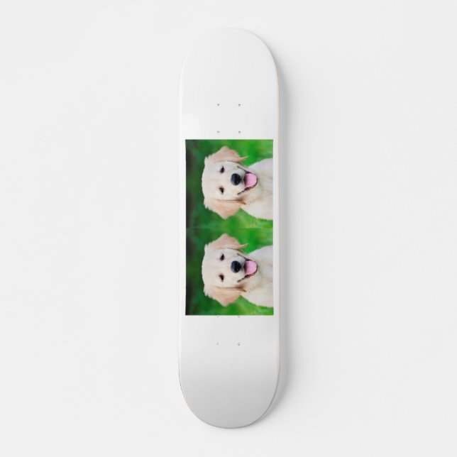 Create Your Own Pet Dog Photo Skateboard (Vorne)