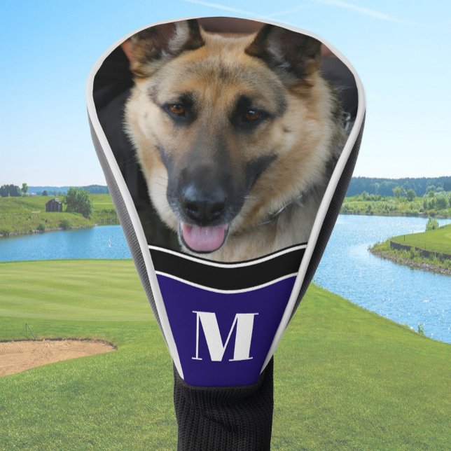 Create Your Own Pet Photo Template German Shepherd Golf Headcover (Von Creator hochgeladen)