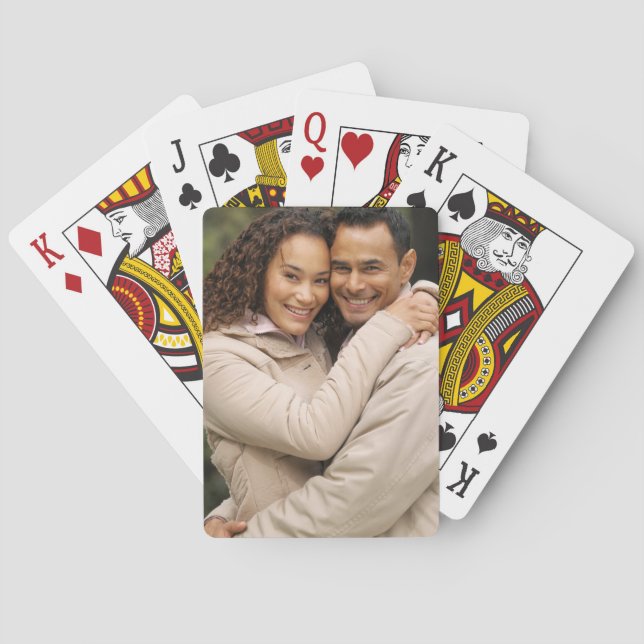 Create Your Own Photo Custom Pic Spielkarten (Rückseite)