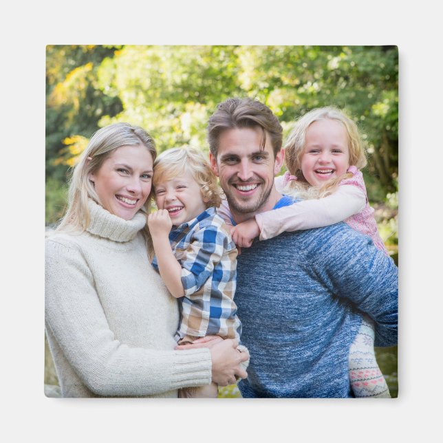 Create Your Own Photo Custom Picture DIY Magnet (Vorne)