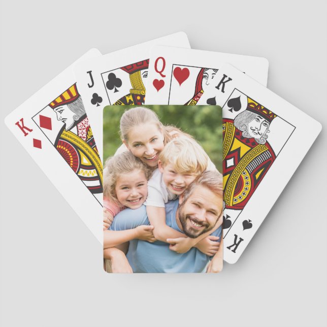 Create Your Own Photo Custom Picture DIY Spielkarten (Rückseite)