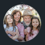 Create your Own Photo Dartscheibe<br><div class="desc">Personalized Photo Dartboard. This custom dartboard features your own photo printed in the center, making it a fun and memorable gift for grandparents or any family member. Add a favorite family photo, a snapshot from a vacation, or a picture of someone special to turn it into a meaningful keepsake. The...</div>