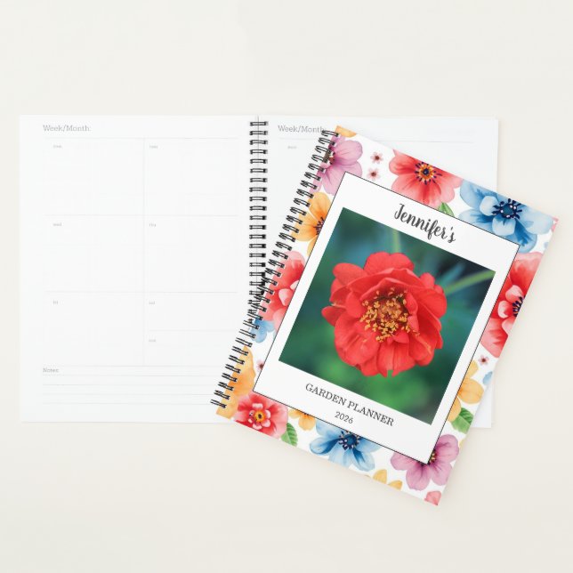 Create your own photo floral pattern garden (Devant avec enveloppe)