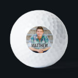 Create your Own Photo Golfball<br><div class="desc">Personalized Photo Golf Ball. This custom golf ball features your own photo printed on one side, creating a fun and personal design that stands out on the course. The main image area allows you to add any photo you’d like—whether it’s a favorite family picture, a funny photo of a friend,...</div>