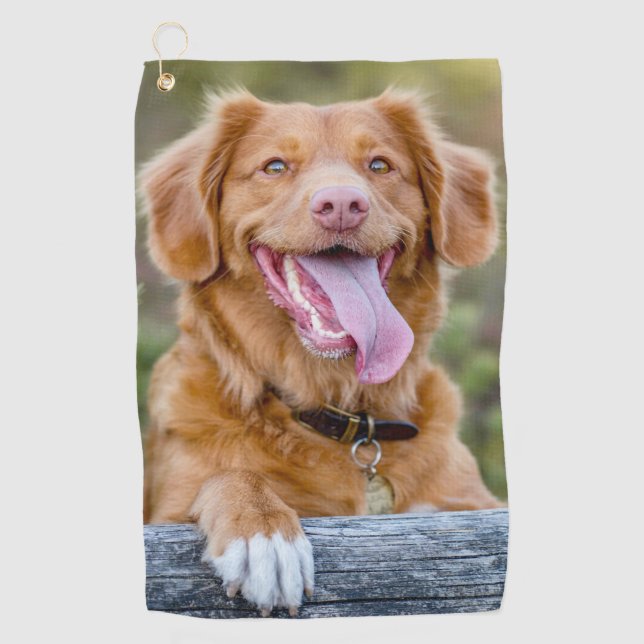 Create your Own Photo Golfhandtuch (Vorderseite)