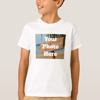 Create Your Own Photo Kids T Shirt Boys Girls