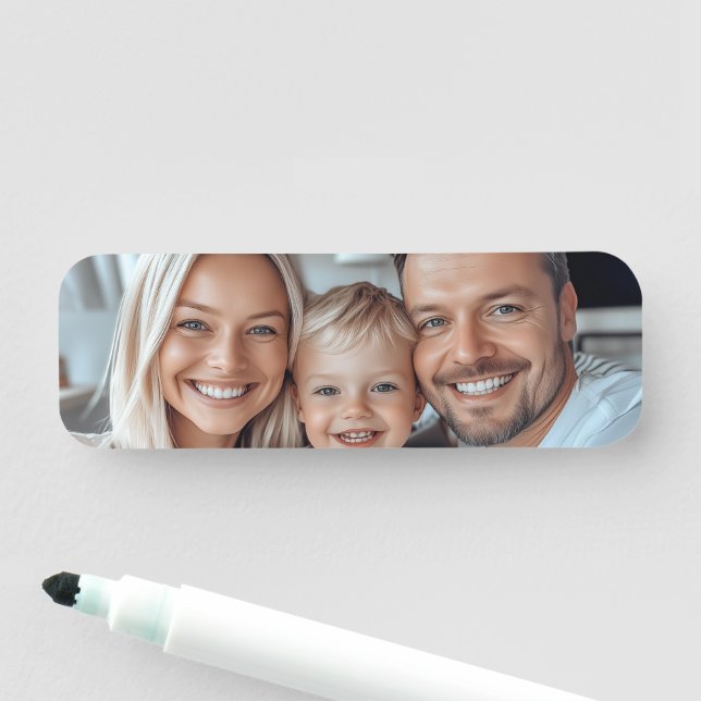 Create Your Own Photo Namensschild (Beispiel)