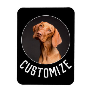 Create Your Own Photo or Picture and Text Magnet