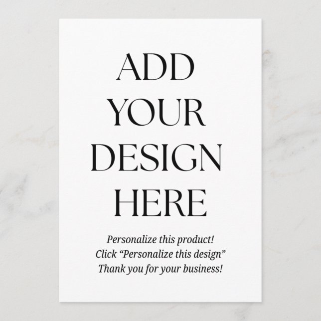 Create Your Own Postcard Dankeskarte (Vorderseite)