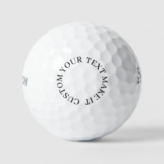 create your own professional Srixon Soft Feel 13 Golfball