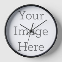 Create Your Own Round Acrylic Wall Clock Uhr