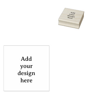 Create Your Own Simple Custom 2" x 2" Gummistempel