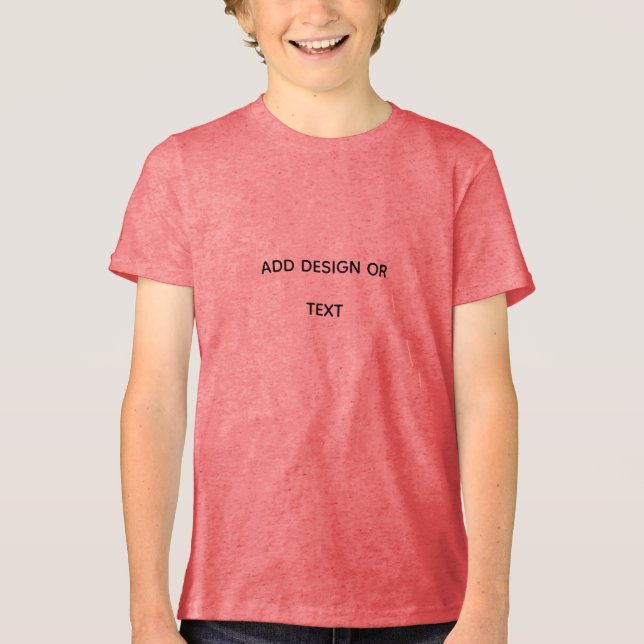 Create Your Own simple Tri-Blend Shirt (Vorderseite)