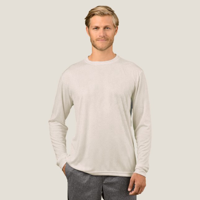 Create Your Own simple Tri-Blend Shirt (Volle Vorderseite)