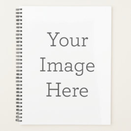 Create Your Own Softcover Black Spiral Planer