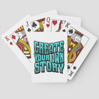 Create Your Own Story - Black Outline Spielkarten