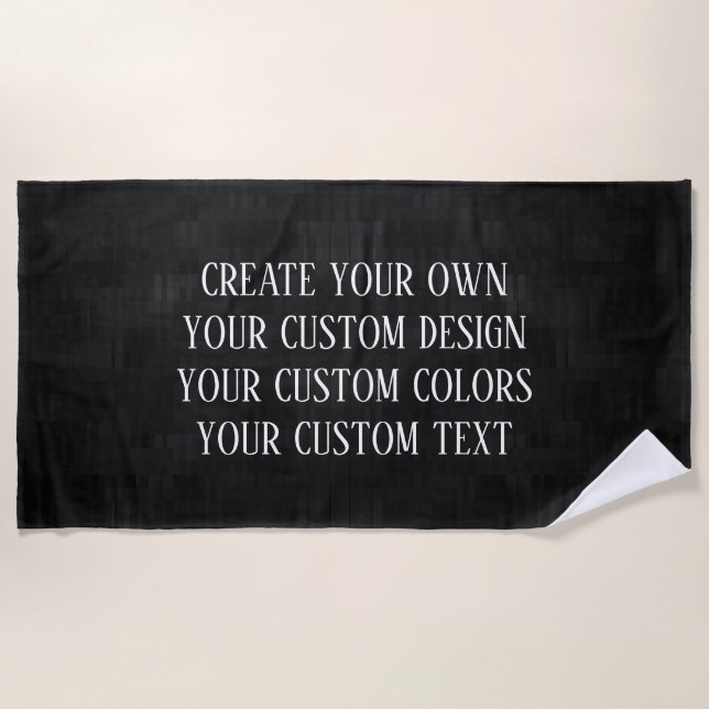 Create Your Own! Strandtuch (Vorderseite)