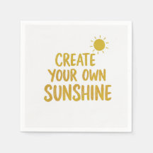 Create your own sunshine quote on
