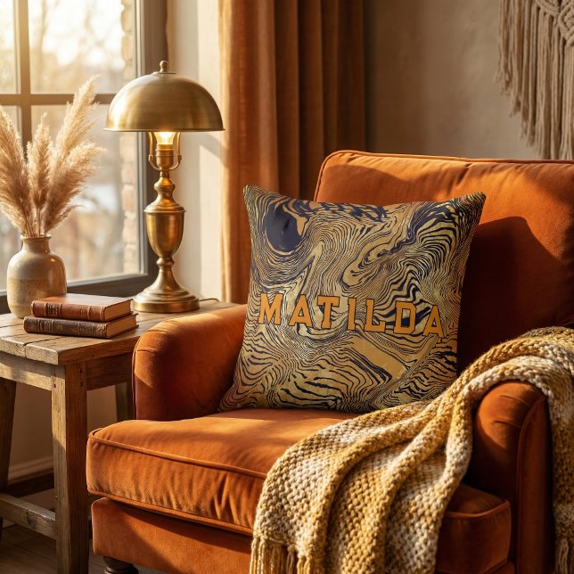  Create your own throw pillow leopard print Kissen (Von Creator hochgeladen)