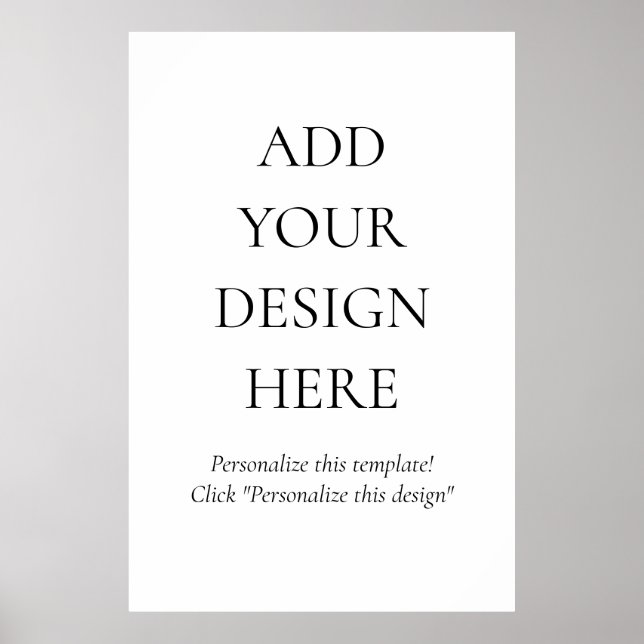 Create Your Own Wall Art Poster (Vorne)