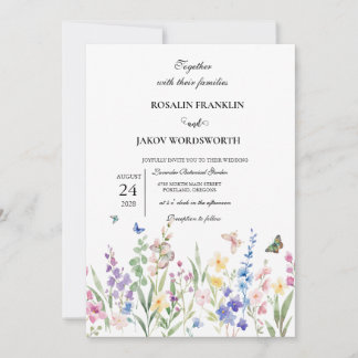 Create Your Own wedding Invitation card