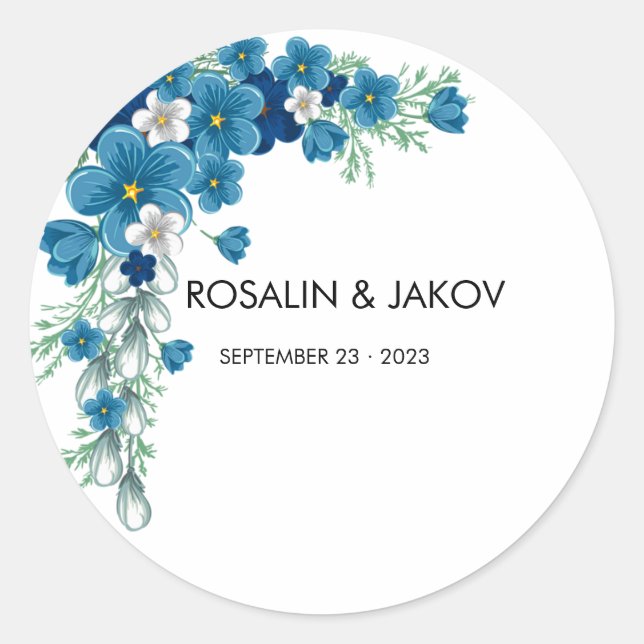 Create Your Own wedding  Runder Aufkleber (Vorderseite)