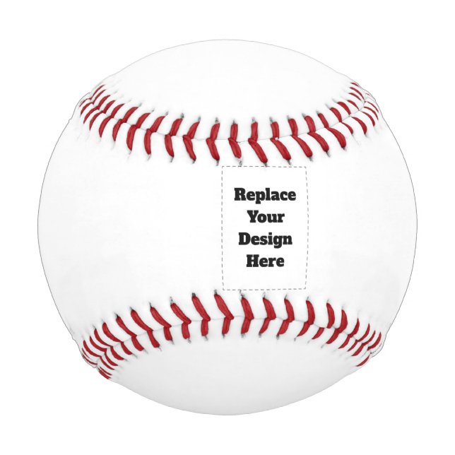 Create Your Own white  Baseball (Vorderseite)