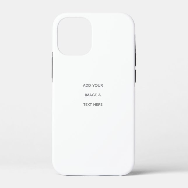 Create Your Own white  Case-Mate iPhone Hülle (Rückseite)