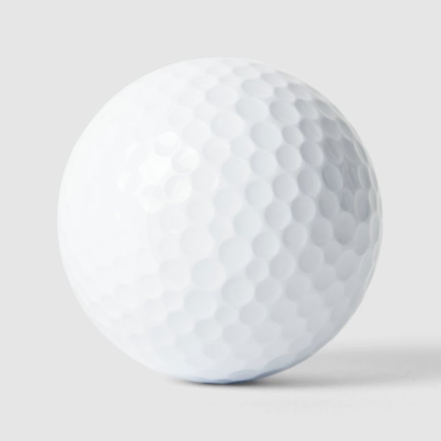Create Your Own white  Golfball (Vorderseite)