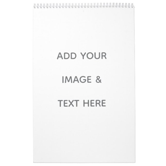 Create Your Own white  Kalender (Titelbild)