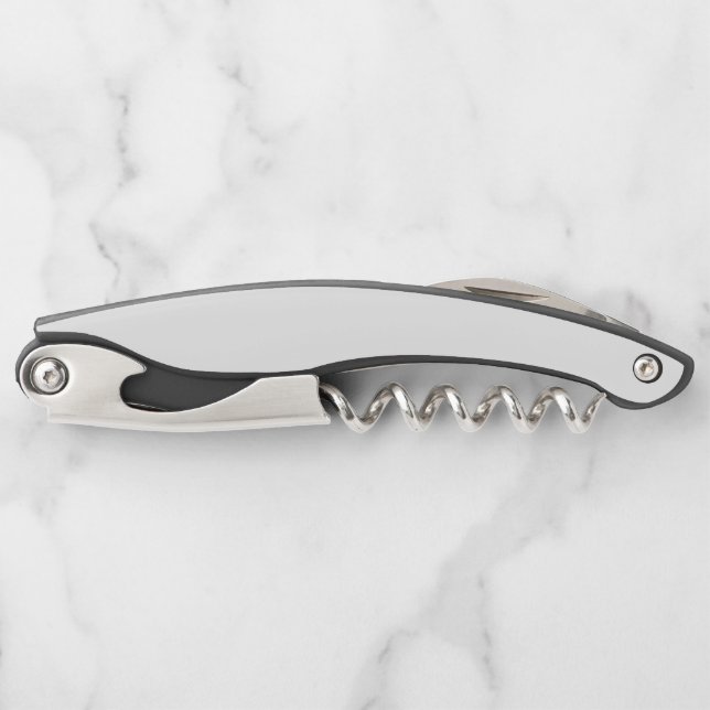 Create Your Own white  Kellnermesser (Vorderseite)