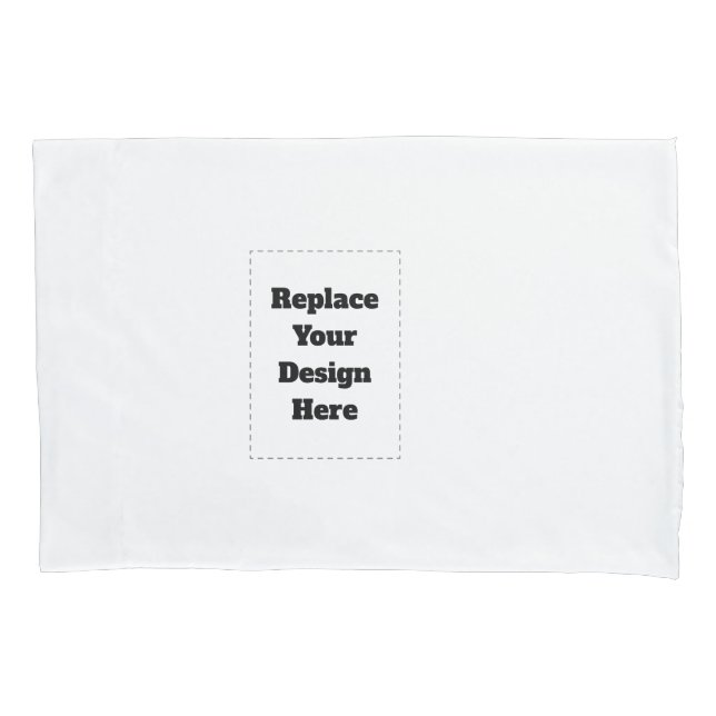 Create Your Own white  Kissenbezug (Vorderseite)