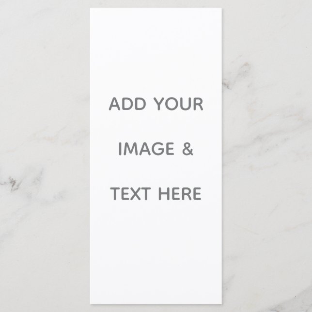 Create Your Own white  Programm (Vorderseite)