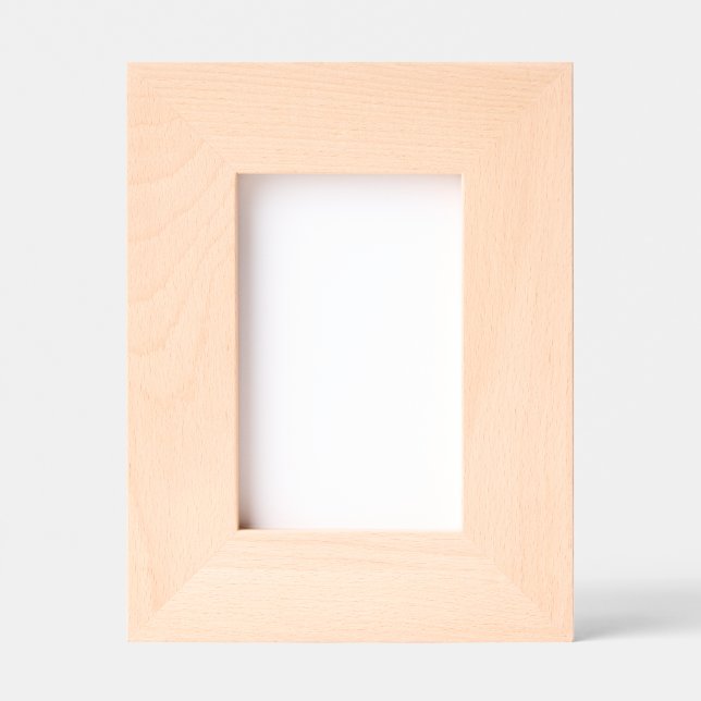 Create Your Own | Wood 4" x 6  Geätzte Rahmen (Vorderseite)