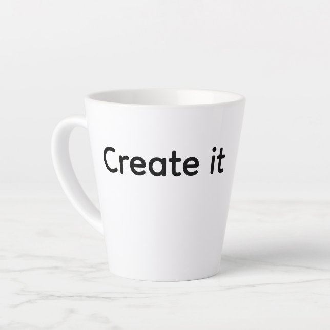 Create Your Promotional Mug Giveaway Milchtasse (Linke Ecke)