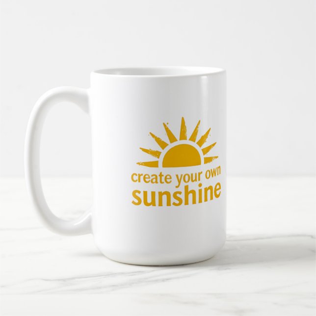 Create Your Sunshine Mug  (Gauche)
