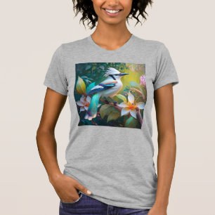 Created Aquamarin Winged Jay T-Shirt