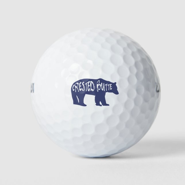 Created Butte Colorado Bear Golfball (Vorderseite)
