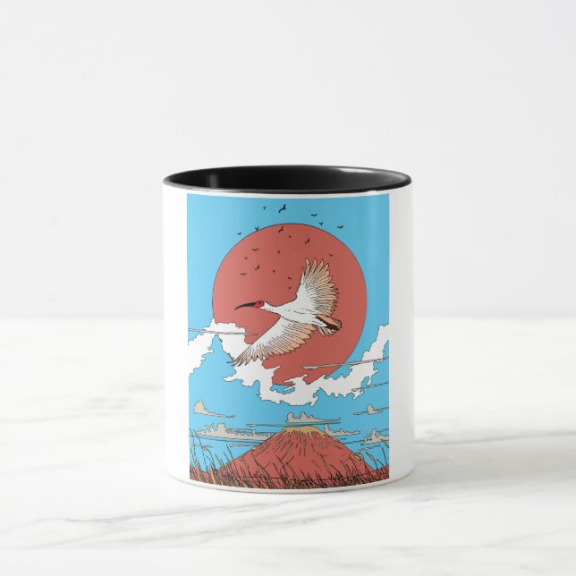 Created Ibis in Flight Tasse (Zentrum)