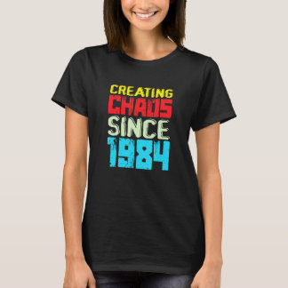 Creating Chaos Since 1984 38 Years Of Causing Chao T-Shirt