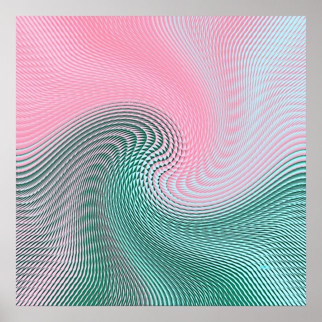 Creating waves.... poster (Vorne)