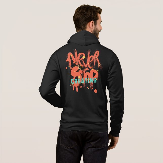 création de sweat à capuche (Dos entier)