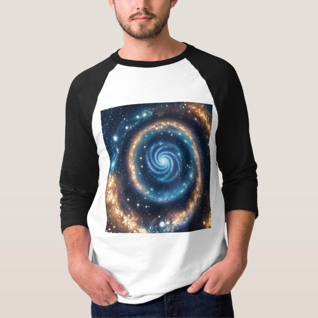 Création d'un T-shirt sur le thème de la galaxie (Devant)