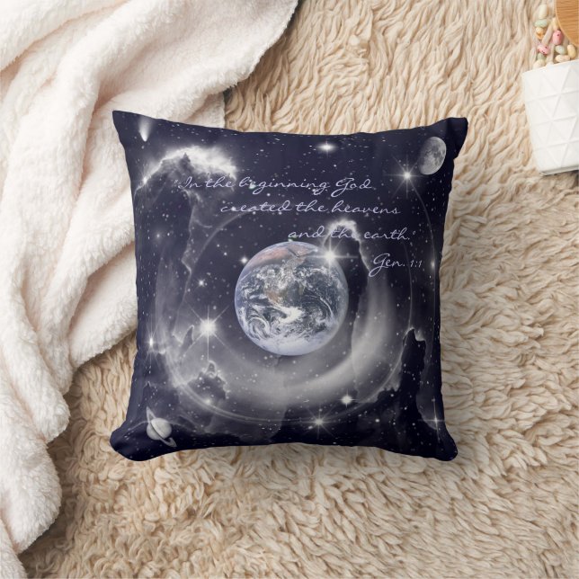 Creation Throw Pillow Kissen (Decke)